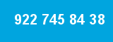 922 745 84 38 922 745 84 38